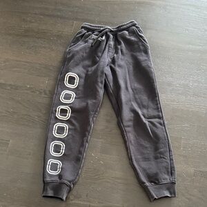 Kids Black Jogger Pants